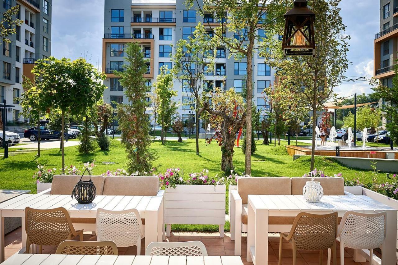 Onix Blue Mamaia Nord Apartament Tudor Năvodari Zewnętrze zdjęcie